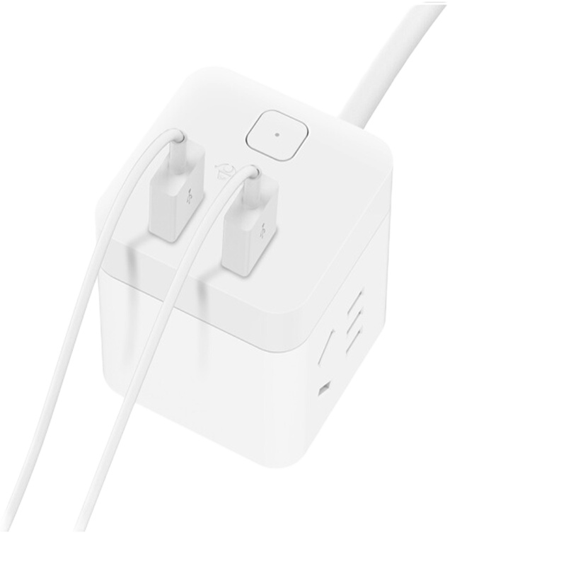 公牛接线板UUB122(S)DJ点睛 1平方小魔方吸塑装1.5米