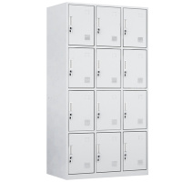 [硕辉]十二门更衣柜 更衣柜 储物柜 H1850*W900*D400