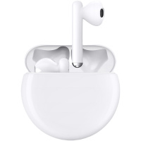 华为/HUAWEI FreeBuds 4 真无线蓝牙耳机 半开放主动降噪2.0 舒适佩戴 高解析音质 无线充版 蜜语红