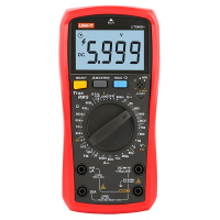 优利德(UNI-T)UT890D+ 新型高精度真有效值数字万用表手动量程多功能数显万用表电表万能表 3 5/6 位
