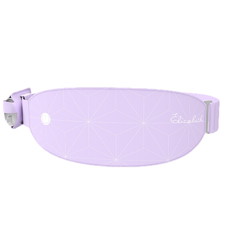 SKG 柔薄暖宫腰带可水洗护腰带电热保暖防护护腰艾灸宫寒女姨妈疼自发热远红外线暖宫带 4329紫色