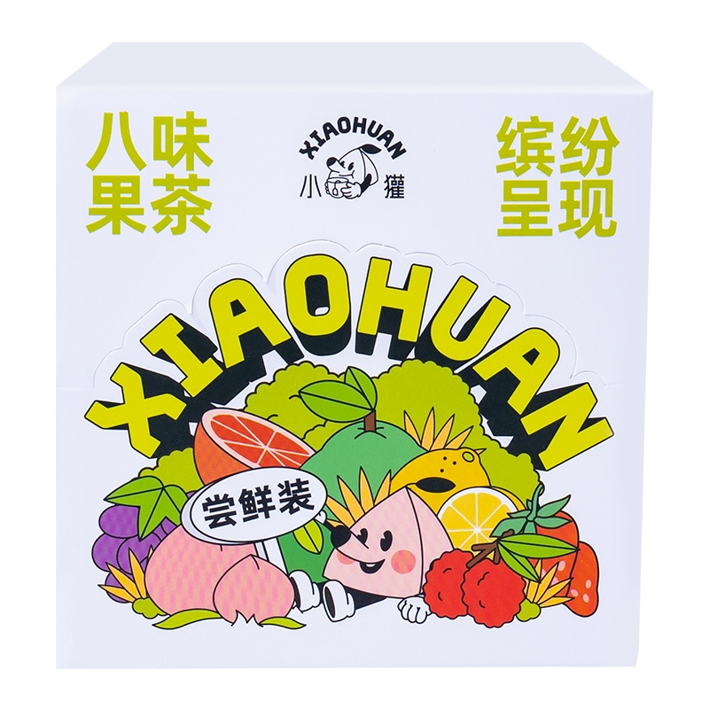 小獾八味茶铺女人每日养生水果茶多种口味组合袋装冷泡茶茶包