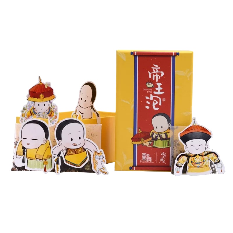 国家宝藏 文创礼物创意礼品 小乾隆周边茶包 - 5包装