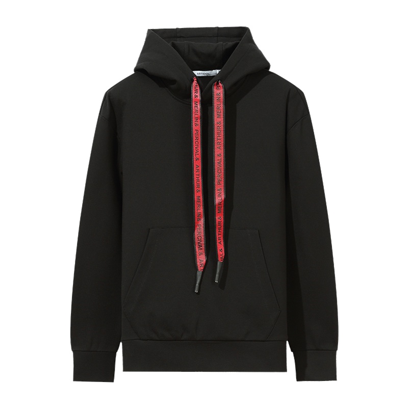 阿仕顿男装卫衣春秋季简约百搭连帽领卫衣休闲卫衣外套男