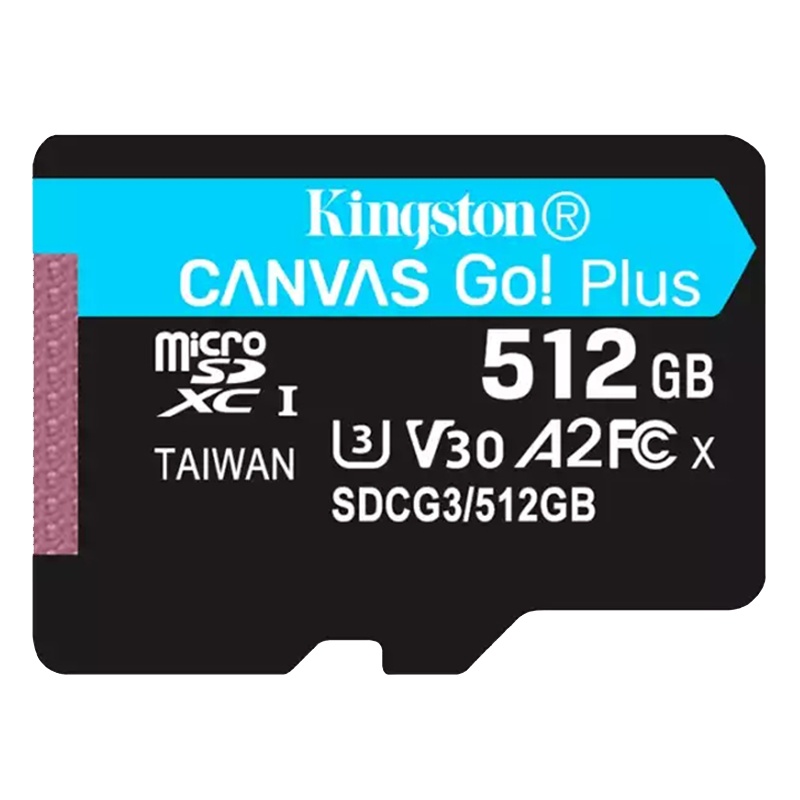 金士顿(Kingston)TF卡512GB U3 V30 A2 支持4K 读170MB/s写90MB/s手机存储卡内存卡