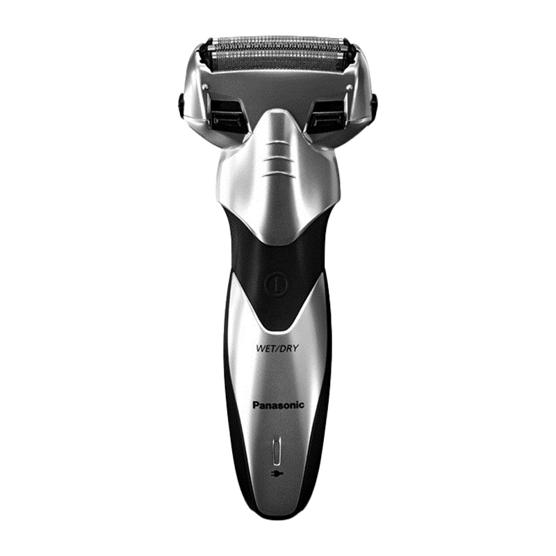 松下(Panasonic)电动剃须刀 三刀头往复式充电刮胡刀全身水洗 银色ES-SL83
