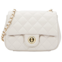 爱华仕时尚潮流菱格包女百搭单肩包ins链条斜挎包女生休闲小包包