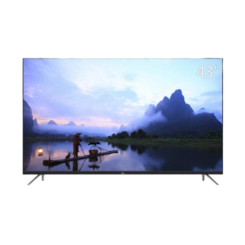 TCL 55英寸液晶电视 4K超高清HDR护眼防蓝光安卓智能全面屏液晶电视机 55A360