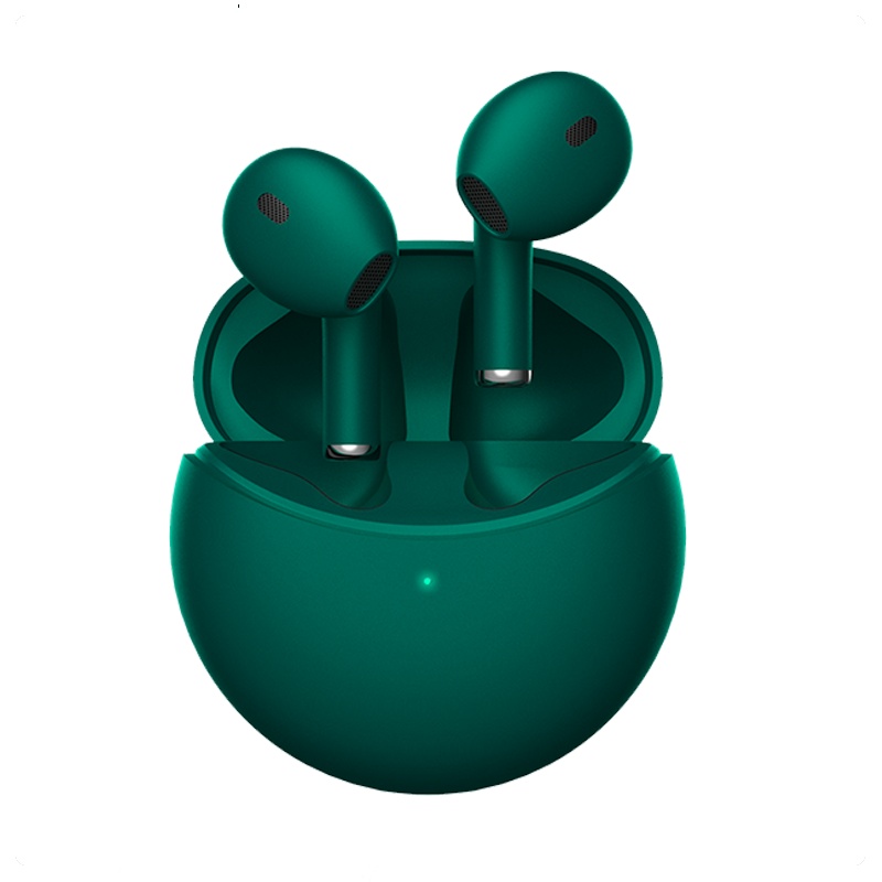 sanag蓝牙耳机真无线降噪游戏无感延迟运动隐形双半入耳式小型原裝正品huawei华为苹果vivo小米OPPO J6绿