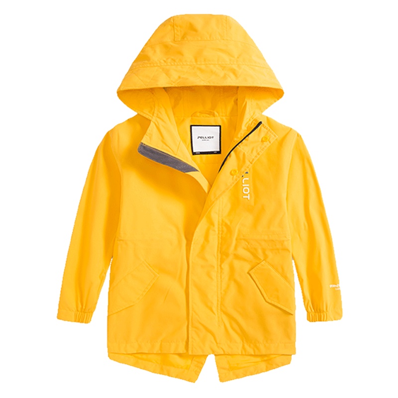 伯希和户外儿童夹克冲锋衣男女中大童加厚透气新款涤纶洋气防水防风保暖外套