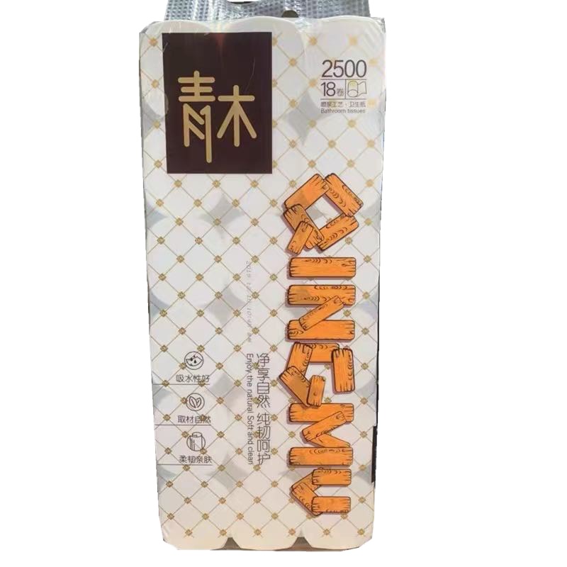 青木(QINGMU) 卷纸128mm*120mm(4层)32卷(5000克)/提 QMJ-045(单位:提)