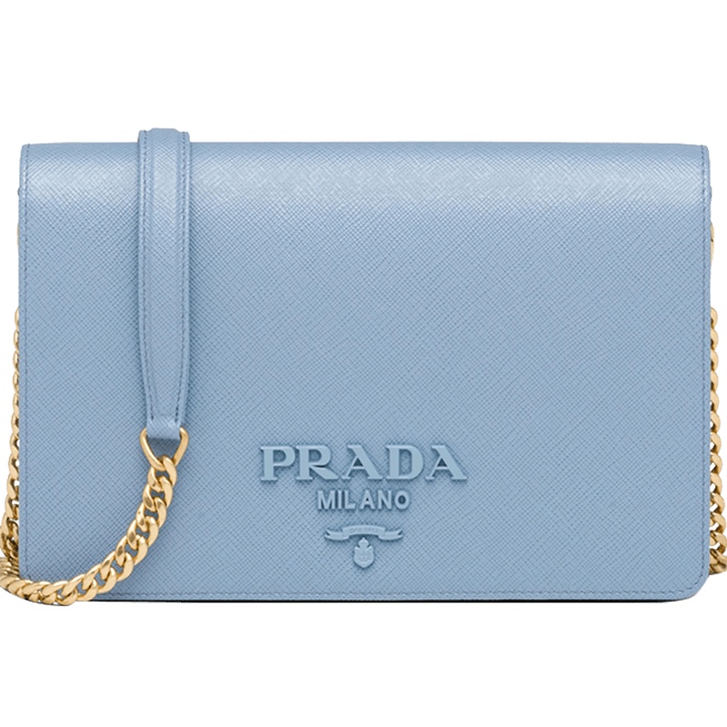 【预定】20春夏PRADA Saffiano 皮革迷你手袋 21.5*14*4CM