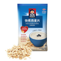 桂格(QUAKER)早餐谷物 膳食纤维 快煮 燕麦片 700g 非即食 新老包装交替发货