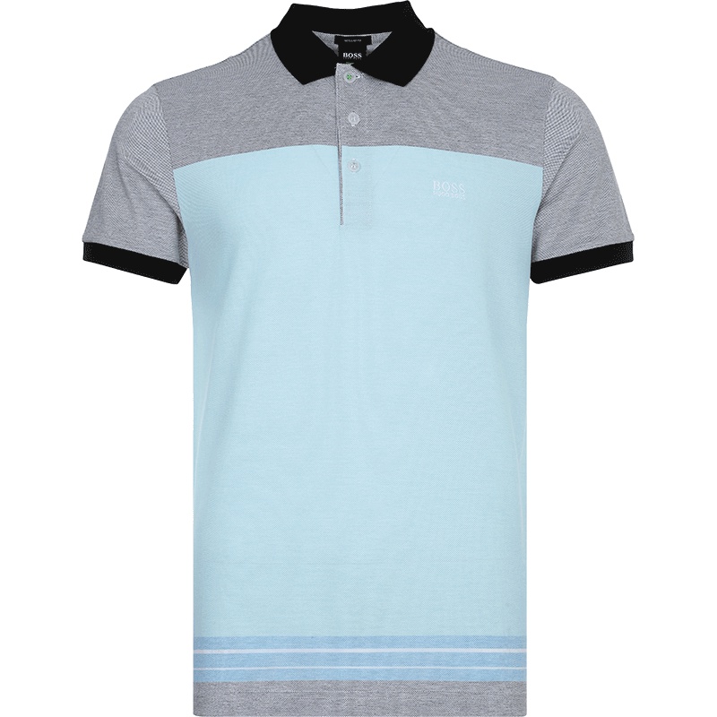 HUGO BOSS 雨果博斯 男款棉质翻领短袖POLO衫 50404266