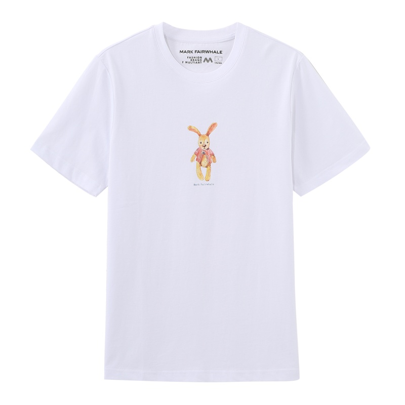 【新】马克华菲2020夏季新款男士印花短袖T恤潮