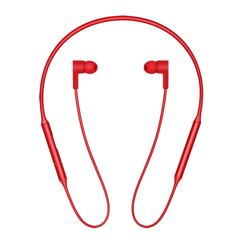 华为(HUAWEI) FreeLace 无线耳机 蜜语红纪念款 跑步运动降噪挂脖式磁吸闪充超长续航