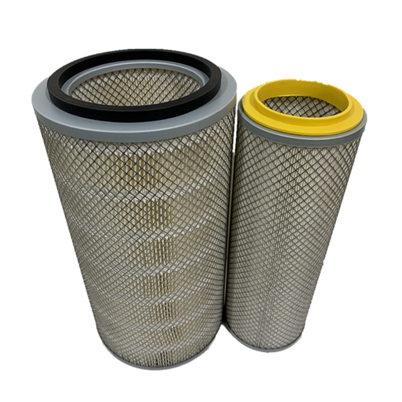 析和适配K2036空气滤芯云内重汽国五统帅悍将朝柴4sk豪沃拖拉机滤清器 白色