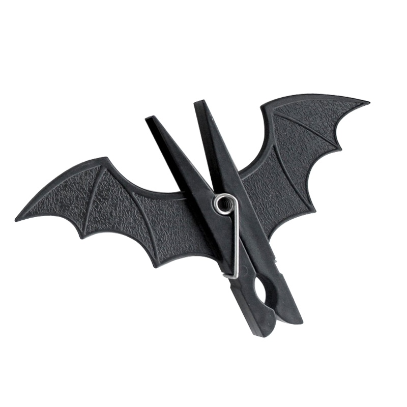 创意蝙蝠造型衣夹晾衣夹防滑无痕衣夹强力防风衣夹强力夹子2只装