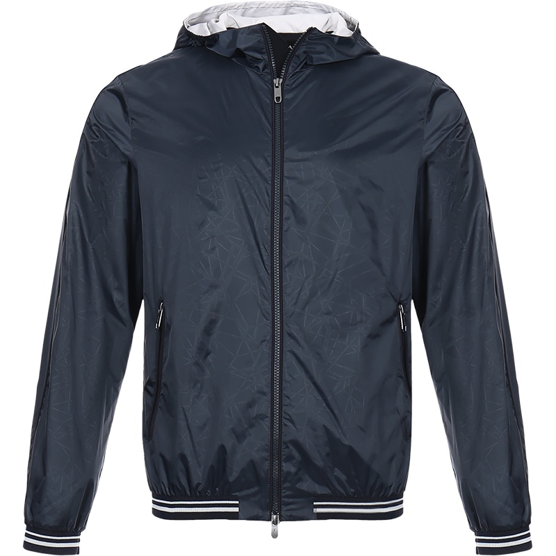 Z ZEGNA 杰尼亚 男士 锦纶连帽夹克外套 VV012 ZZ032