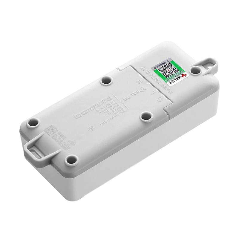 公牛大功率4000w无线插座 空调16A不带线排插大孔接线板插板插线板拖线板 无线单孔带开关104D[没有线要自己接线的