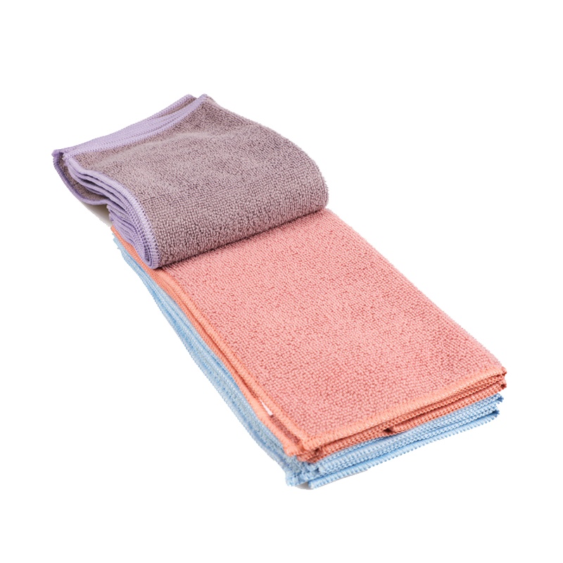 宜洁 超细纤维抹布吸水不掉毛加厚家务清洁擦桌子镜子玻璃神器无水印百洁布28cm*28cm 10块装Y-9336