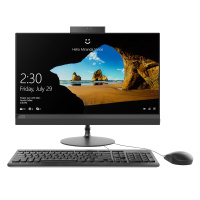 联想(Lenovo)AIO520-22 21.5英寸致美一体机台式电脑(赛扬G3930T 4G 128GB SSD 集显 黑色 Win10)