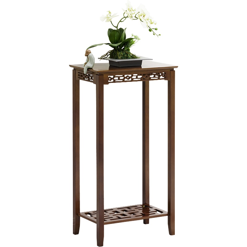 老竹匠落地阳台多层花架客厅挂式绿萝花架子置地欧式多肉花盆架现代简约室内中式鱼缸架盆景架