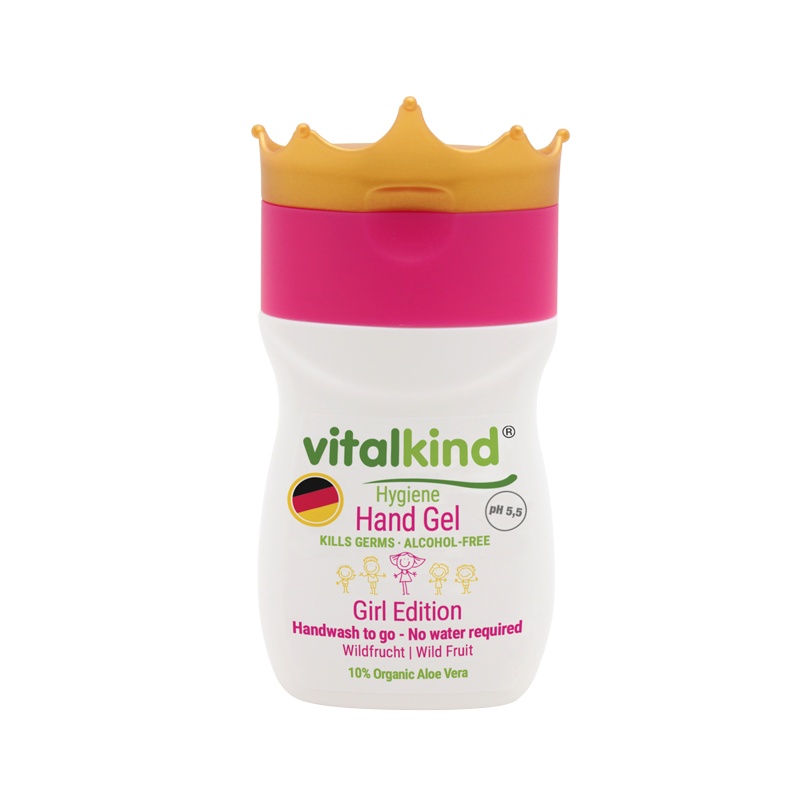 逸乐舒 vitalkind洁肤手霜公主版免洗洗手液(花香型)40ml无酒精配方儿童及脆弱肌肤适用 单个价