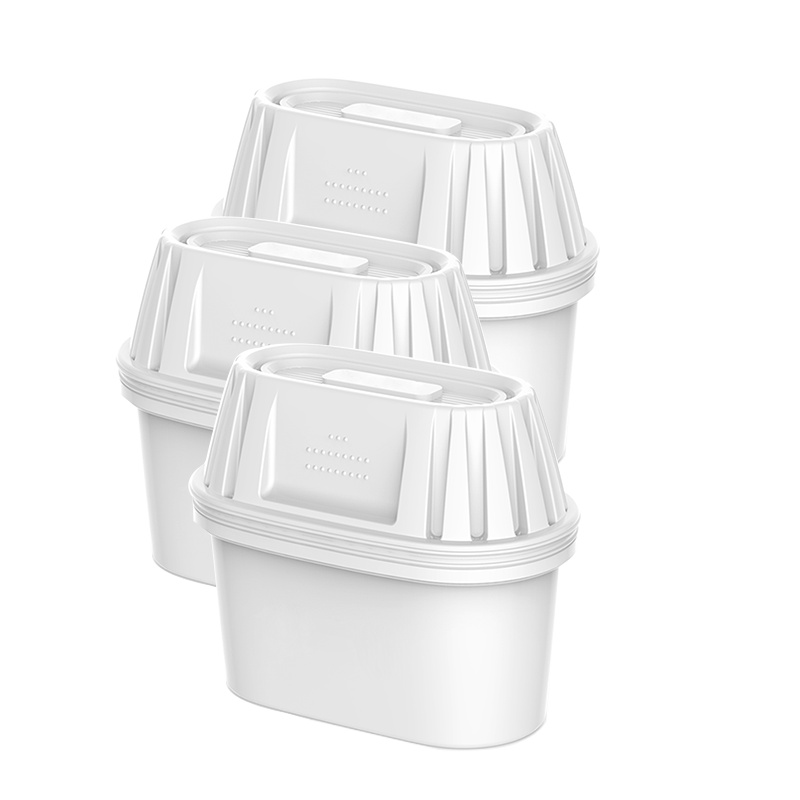 小米(mi)净水器家用 净水壶 滤水壶复合滤芯有效滤除余氯 水垢 重金属 3只装