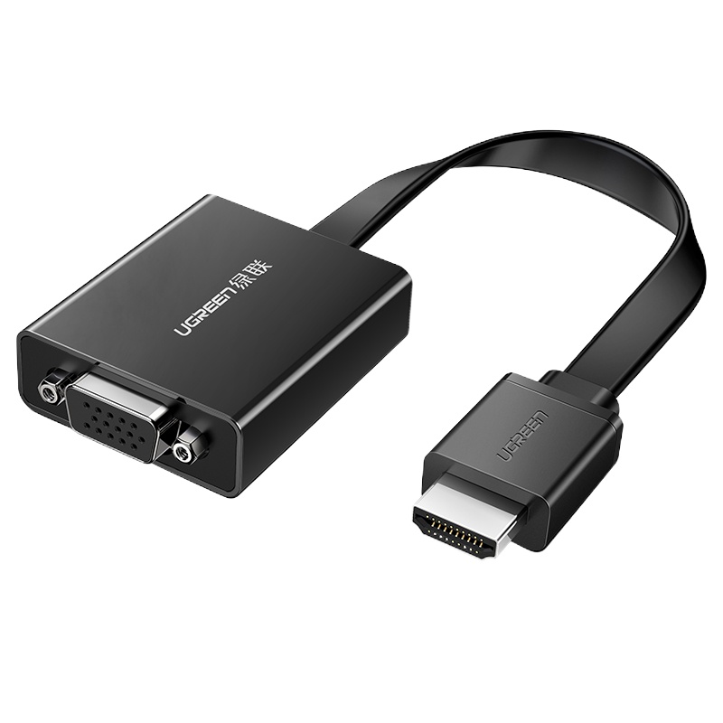 绿联（UGREEN）HDMI转VGA线转换器 40248