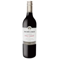 杰卡斯(Jacob’s Creek)经典系列西拉赤霞珠干红葡萄酒750ML 红酒 澳大利亚进口