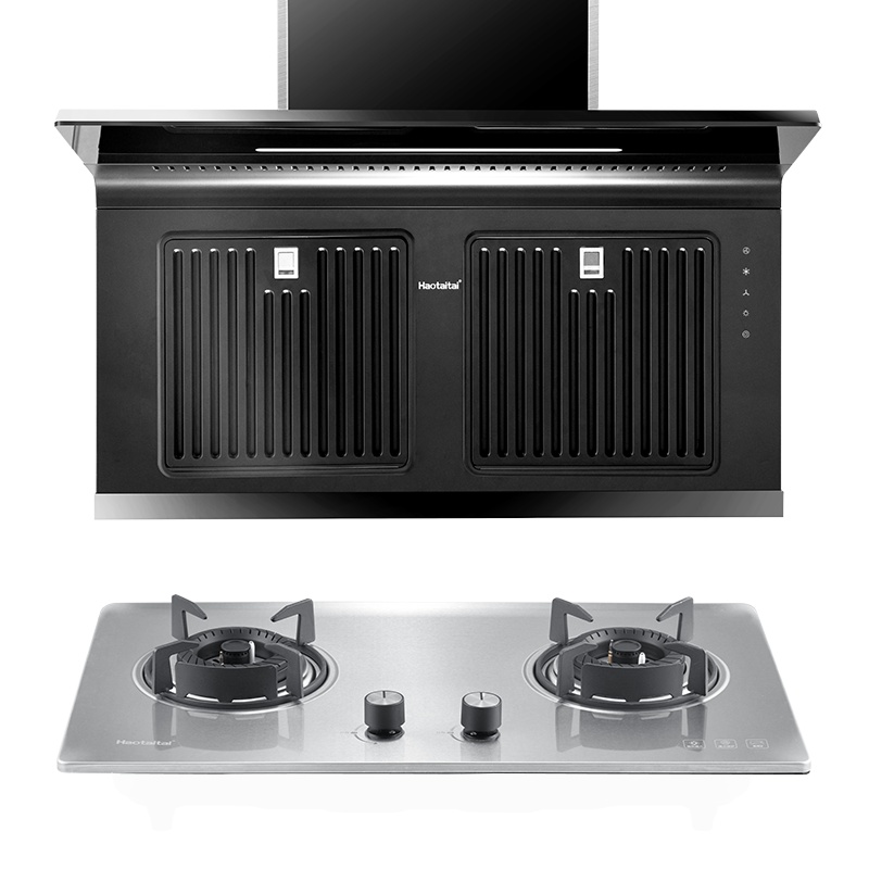 好太太油烟机灶具套餐 D978+2309B 家用燃气灶套餐组合自营猛火灶5.0kW厨房烟灶套装侧吸式烟灶套餐（天然气）