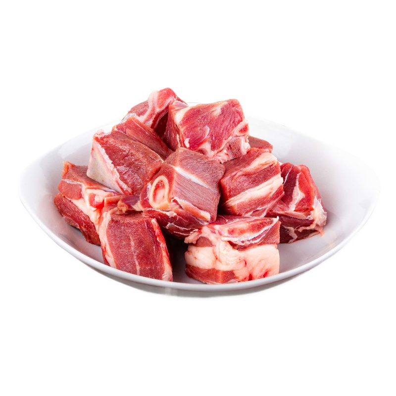 伊为乐 宁夏盐池滩羊肉 带骨羊肉块500g 品质生鲜精选羊肉块 红烧烹饪好原料