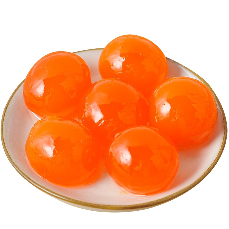 [中华特色]高邮馆 数鸭子牌高邮生咸鸭蛋黄 20只装200克西点月饼 蛋黄粽原料咸蛋黄 华东