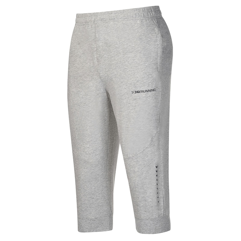 361度男裤运动裤夏季宽松收口跑步七分裤361透气短裤休闲裤男裤Y