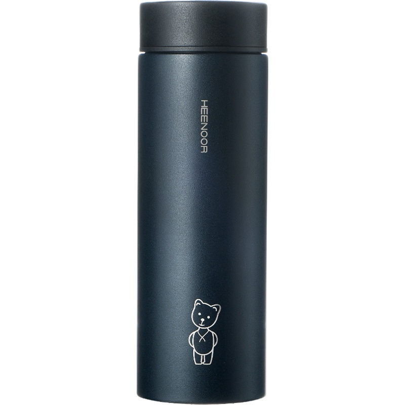 希诺不锈钢保温杯磨砂简约男女滤网泡茶杯子个性创意便携定制水杯