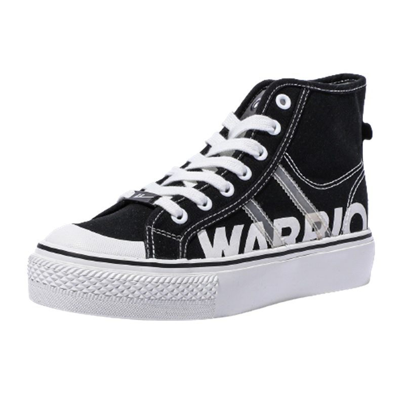 回力(Warrior)高帮时尚休闲帆布鞋女款