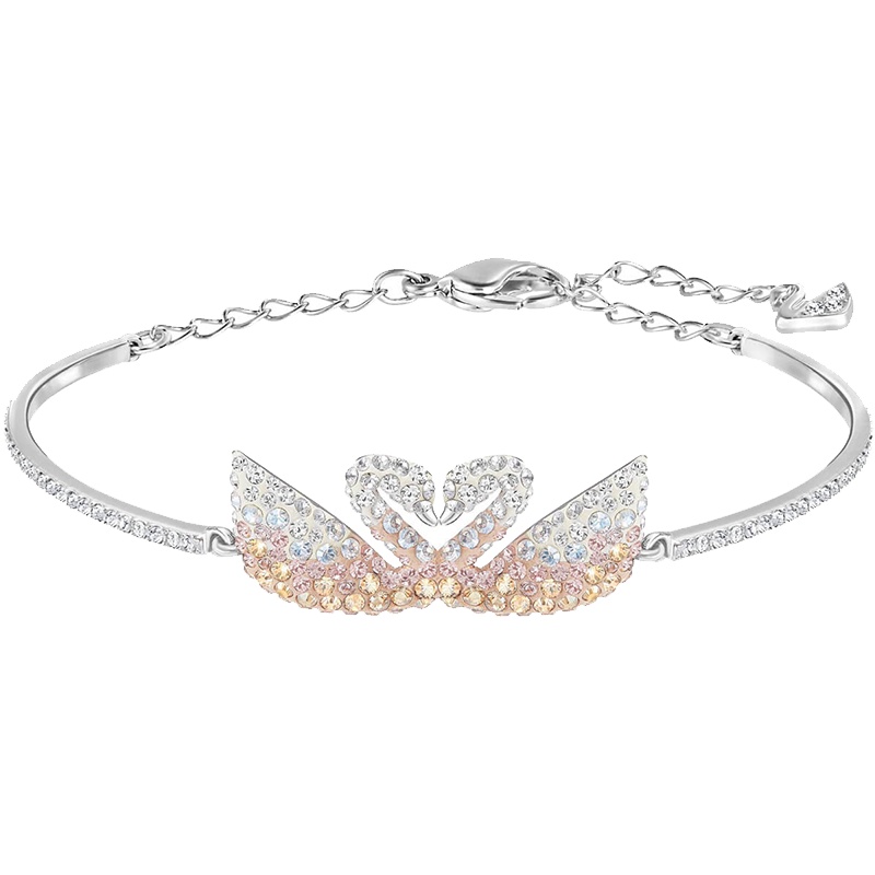 Swarovski 施华洛世奇 渐变色女士手镯成双渐变色天鹅 5256264