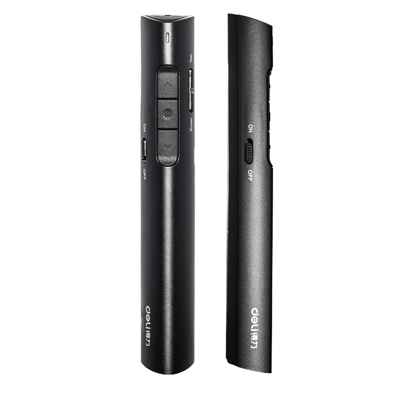 得力 2801G可充电激光笔(混色)绿光投影