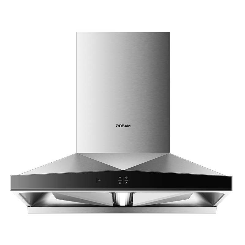 [全不锈钢]老板24m³变频双腔油烟机抽油烟机单烟机吸油烟机欧式大吸力脱排自营免拆洗顶吸油烟机1020pa风压66A3S