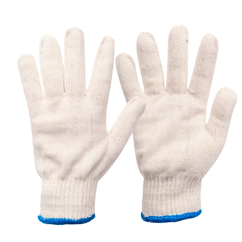 规格[棉线手套 50双]劳保手套 线手套 棉线手套 纱线手套 机械维修细纱手套十针500克
