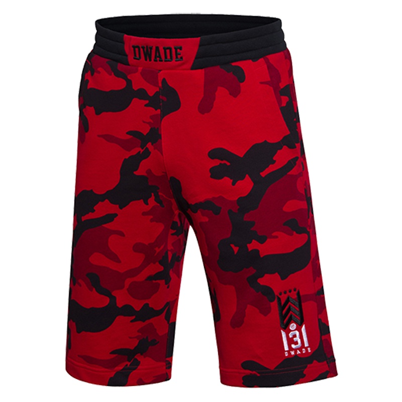 李宁 韦德系列 男款运动裤AKSM253 平口透气短卫裤