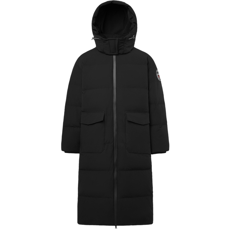 波司登男式长款过膝羽绒服青年冬季新款时尚厚款外套