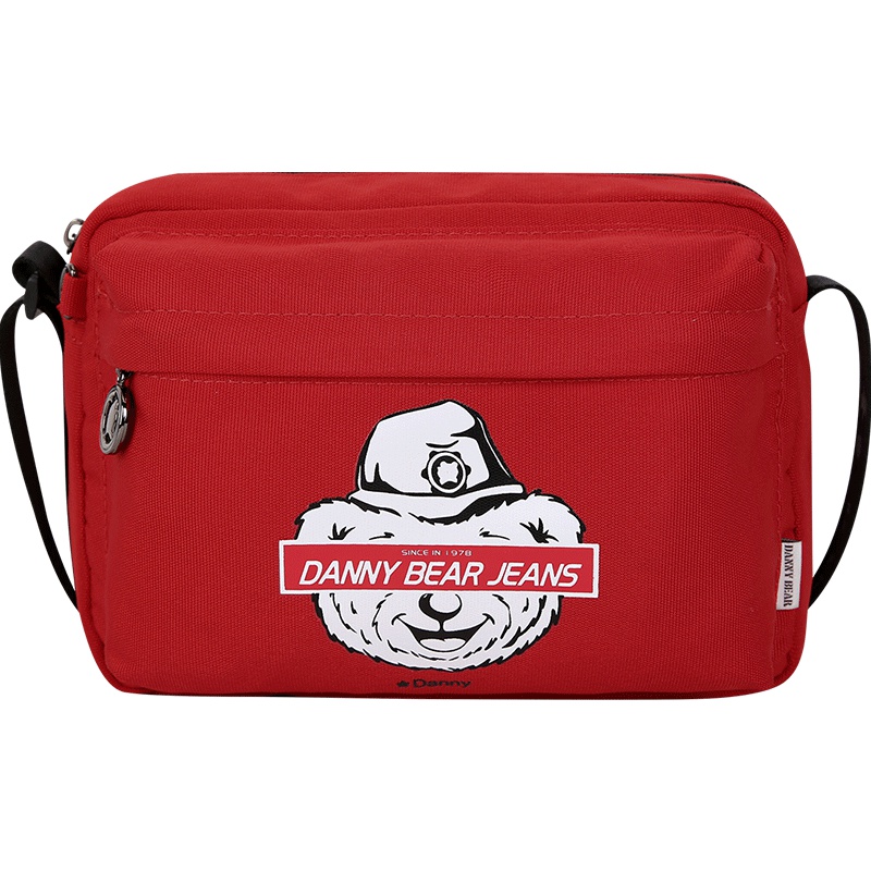 丹尼熊(Danny Bear)斜挎包小包男女包新品夏日户外休闲布包