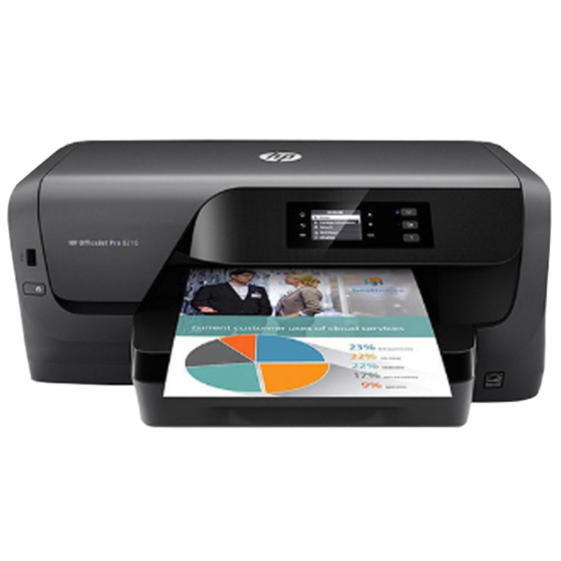 惠普(HP)OfficeJet Pro 8210 彩色办公无线打印机 自动双面打印 无线直连 单页低成本 套餐三