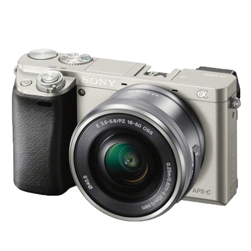 索尼((SONY) ILCE-6000L 微单™APS-C画幅数码相机 银色( A6000L/α6000L)