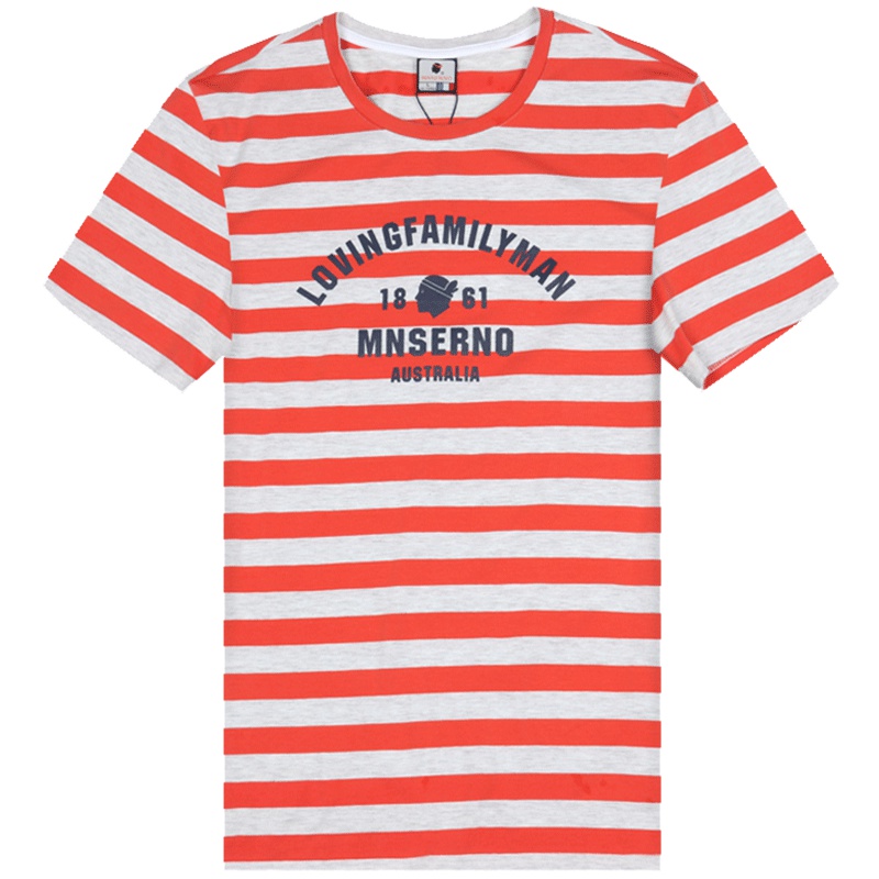 红色t恤男短袖潮流简约百搭打底衫青年修身薄款上衣夏季休闲上衣