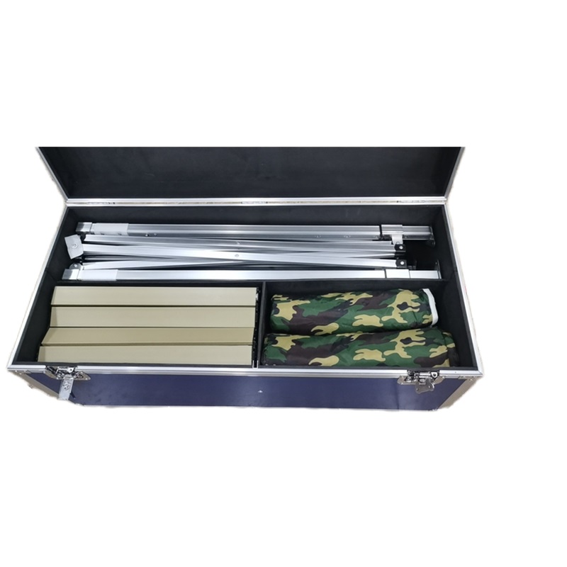 野外屏蔽帐篷一套(含运输箱及折叠桌椅)