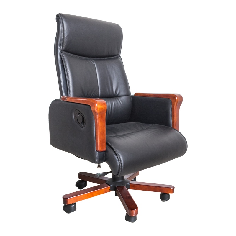 [硕辉]RJ-A2839班椅 牛皮老板办公转椅 650*750*1100mm