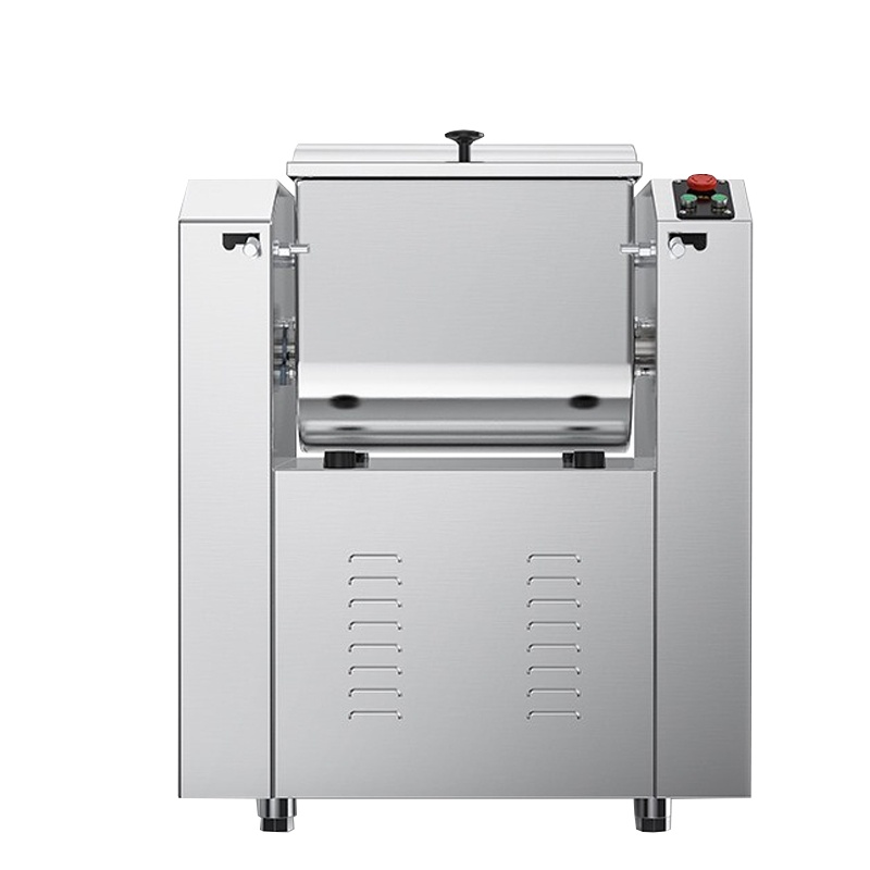 乐创(lecon)低噪音和面机 商用饭店食堂揉面搅面机 50kg/次带掀盖即停 LC-J-HWJ50